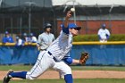 Baseball vs RWU  Wheaton College Baseball vs Roger Williams University. - Photo By: KEITH NORDSTROM : Wheaton, Baseball